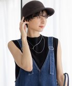 【23区/NIJYUSANKU】のフェルト キャップ 人気、トレンドファッション・服の通販 founy(ファニー) ファッション Fashion レディースファッション Fashion for Women キャップ&ハット Hats & Caps 新作・新入荷 New Arrivals / New In 2025年 2025 2025-2026秋冬・A/W Autumn/Winter 2025–26 AW25–26 冬 Winter / This Winter キャップ Cap, Baseball Cap フェルト Felt, Felt Fabric プレート Plate, Dish ベーシック Basic, Essential メタル Metal, Metal Parts ワイヤー Wire, Wired Bra ワンポイント One Point, Statement Accent 帽子 Hat, Headwear A/W・秋冬 Autumn/Winter thumbnail ダークブラウン系|ID: prp329100004634546 ipo3291000000033367703