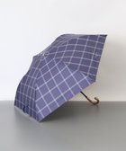 【アウロラ/AURORA】の【MACKINTOSH LONDON(マッキントッシュ ロンドン)】先染めチェック晴雨兼用傘(折りたたみ傘) ネイビー|ID: prp329100004634637 ipo3291000000033521276