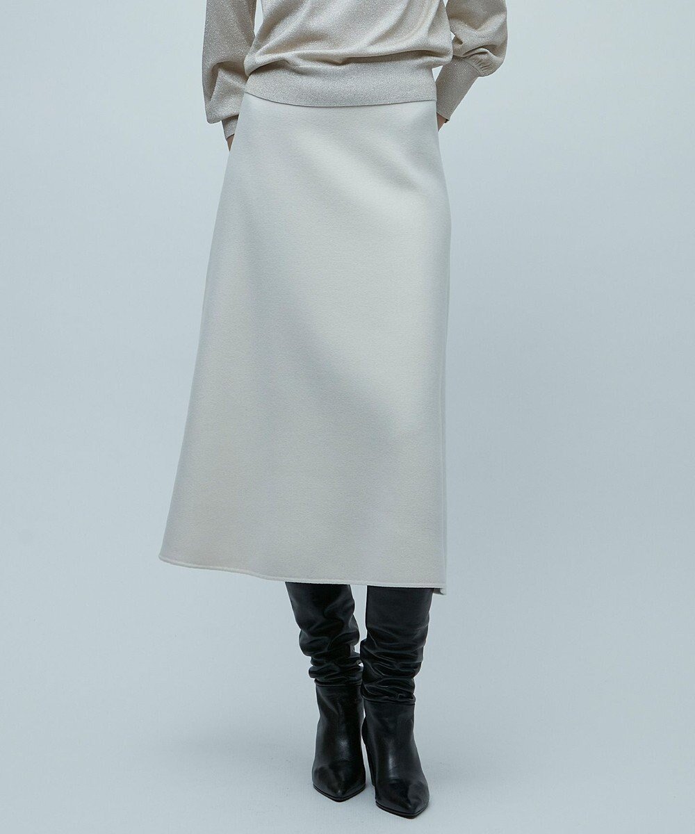 【ベイジ,/BEIGE,】の【Precious 11月号掲載】THOUIN / フレアスカート 人気、トレンドファッション・服の通販 founy(ファニー) 　雑誌掲載アイテム　Magazine Picks & Fashion Features　ファッション雑誌　Fashion Magazines　プレシャス　Precious　ファッション　Fashion　レディースファッション　Fashion for Women　スカート　Skirts　Aライン・フレアスカート　A-Line & Flared Skirts　11月号　November Issue　コンパクト　Compact, Small Size　スタイリッシュ　Stylish, Fashionable　フィット　Fit, Slim Fit　フレア　Flare, Flared　メルトン　Melton, Heavy Wool　エレガント 上品　Elegant　再入荷　Restock / Back in Stock　A/W・秋冬　Autumn/Winter　雑誌　Magazine, Fashion Magazine　 other-1|ID: prp329100004634736 ipo3291000000033370547
