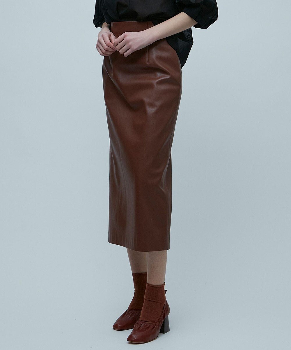 【ベイジ,/BEIGE,】の【GISELe 121月合併号掲載】DUPHOT / フェイクレザースカート インテリア・キッズ・メンズ・レディースファッション・服の通販 founy(ファニー) 　ファッション　Fashion　レディースファッション　Fashion for Women　スカート　Skirts　シンプル　Simple, Minimal　バランス　Balance, Style Balance　フェイクレザー　Faux Leather, PU Leather　マキシ　Maxi, Full Length　リアル　Real, Realistic　エレガント 上品　Elegant　A/W・秋冬　Autumn/Winter　Camel|ID: prp329100004634740 ipo3291000000034411592