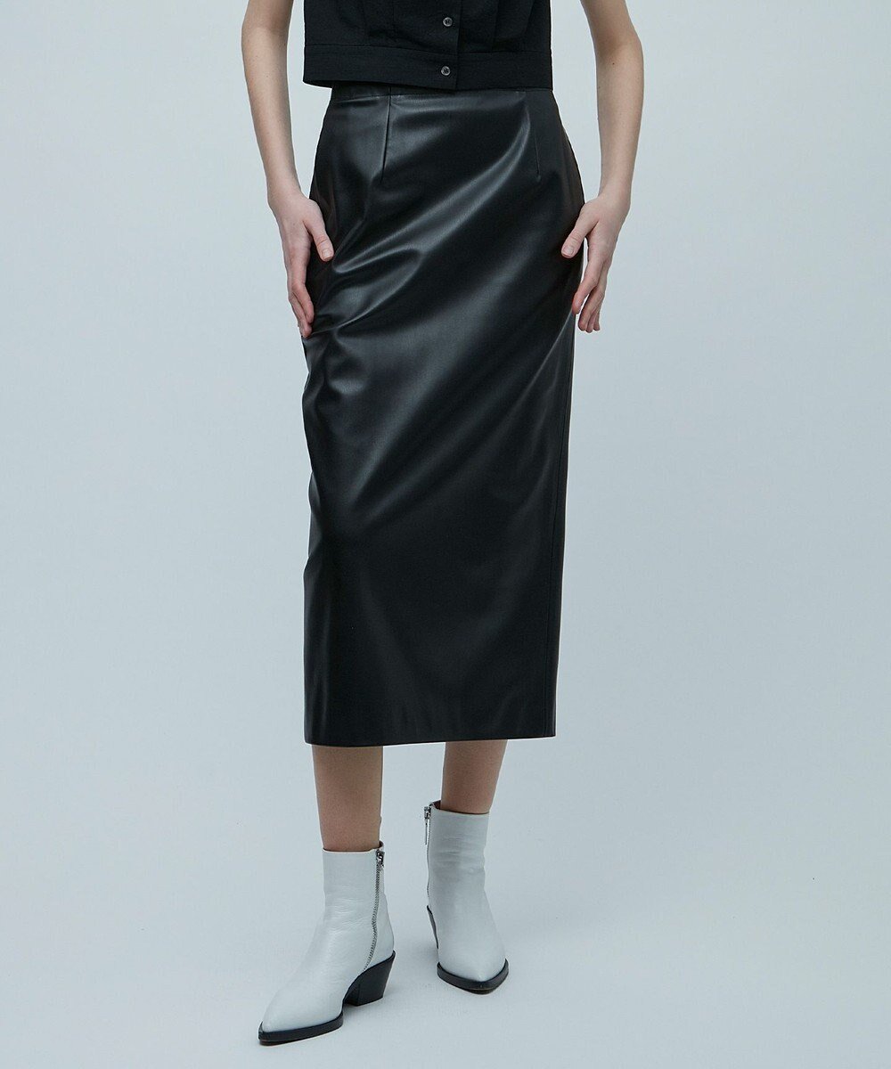 【ベイジ,/BEIGE,】の【GISELe 121月合併号掲載】DUPHOT / フェイクレザースカート インテリア・キッズ・メンズ・レディースファッション・服の通販 founy(ファニー) 　ファッション　Fashion　レディースファッション　Fashion for Women　スカート　Skirts　シンプル　Simple, Minimal　バランス　Balance, Style Balance　フェイクレザー　Faux Leather, PU Leather　マキシ　Maxi, Full Length　リアル　Real, Realistic　エレガント 上品　Elegant　A/W・秋冬　Autumn/Winter　Black|ID: prp329100004634740 ipo3291000000034411594