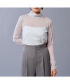 【アンクレイヴ/uncrave】のトリコットシフォン ハイネック カットソー(uncrave STANDARD) 人気、トレンドファッション・服の通販 founy(ファニー) ファッション Fashion レディースファッション Fashion for Women トップス・カットソー Cut & Sew Tops シャツ・ブラウス・オフィスカジュアル Elegant Blouses & Button-Ups ロングTシャツ・Tシャツ Longline T-Shirts & Tees カットソー・ベーシックTシャツ Cut-and-Sewn Tops / Stretch Tees & Basics インナー Innerwear 秋 Autumn カットソー Cut and Sewn Top 今季 This Season, Current Season シフォン Chiffon, Lightweight Fabric ジャケット Jacket, Outerwear ストレッチ Stretch, Stretchy Fabric ハイネック High Neck, Mock Neck ビスチェ Bustier, Corset Top 冬 Winter / This Winter A/W・秋冬 Autumn/Winter S/S・春夏 SS, Spring/Summer, Warm Season 夏 Summer エレガント 上品 Elegant thumbnail アイスグレー|ID: prp329100004634745 ipo3291000000036255044