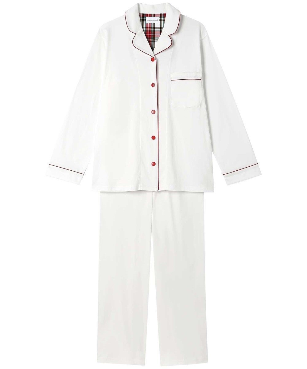 【ウンナナクール/une nana cool】の【綿100%】やわらかスムースパシャマ 人気、トレンドファッション・服の通販 founy(ファニー) ファッション Fashion レディースファッション Fashion for Women チェック Check, Plaid, Tartan パイピング Piping, Trim Design パジャマ Pajamas, Sleepwear リラックス Relax, Relaxed Fit おすすめ Recommended / Our Picks ギフト プレゼント Gift / Present other-1|ID: prp329100004634752 ipo3291000000033553776