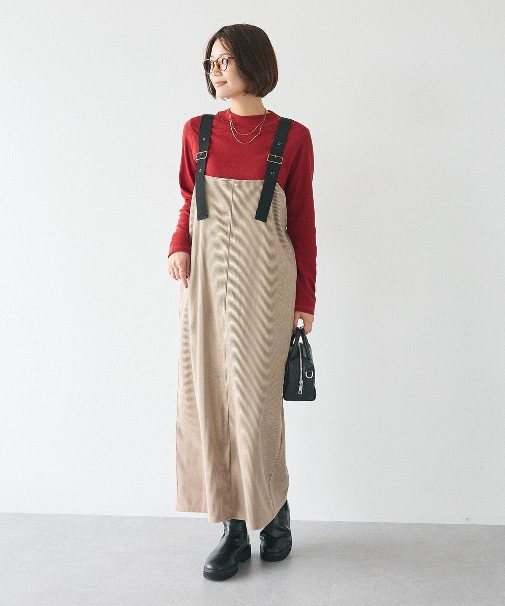 【クラフトスタンダードブティック/CRAFT STANDARD BOUTIQUE】のカットコーデュロイジャンパースカート インテリア・キッズ・メンズ・レディースファッション・服の通販 founy(ファニー) 　ファッション　Fashion　レディースファッション　Fashion for Women　スカート　Skirts　アンティーク　Antique-Inspired　インナー　Innerwear　コーデュロイ　Corduroy, Cord Fabric　シンプル　Simple, Minimal　トレンド　Trend, Trending Now　ポケット　Pocket, Pocket Detail　A/W・秋冬　Autumn/Winter　おすすめ　Recommended / Our Picks　2024年　2024　2024-2025秋冬・A/W　Autumn/Winter 2024–25 AW24–25　Mocha|ID: prp329100004634753 ipo3291000000033371230