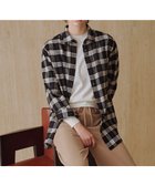 【ジェイ プレス/J.PRESS】のコットン起毛タータンチェック シャツ ブラウス ブラック×オフチェック系|ID: prp329100004634760 ipo3291000000034123166