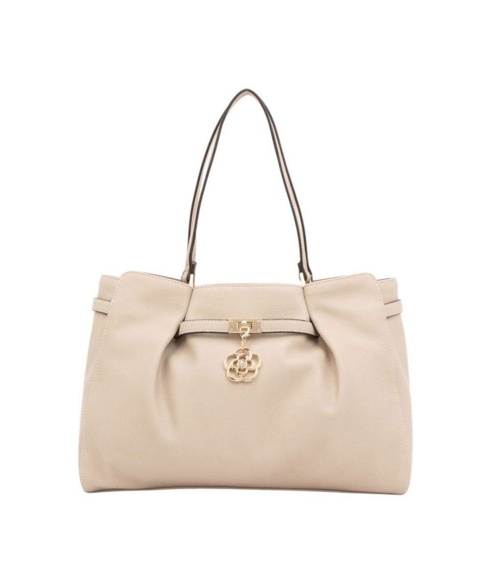 【クレイサス/CLATHAS】のポルサ ハンドバッグ インテリア・キッズ・メンズ・レディースファッション・服の通販 founy(ファニー) ファッション Fashion レディースファッション Fashion for Women バッグ Bags ストーン Stone, Gem-Like チャーム Charm, Pendant フェミニン Feminine, Girly フロント Front, Front Design エレガント 上品 Elegant 財布 Wallet, Purse ビジネス 仕事 通勤 Business / Work / Commuting グレージュ|ID: prp329100004634773 ipo3291000000033371651