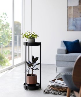 【タワー/tower】のキャスター付きプランタースタンド タワー 2段 ブラック 人気、トレンドファッション・服の通販 founy(ファニー) ファッション Fashion レディースファッション Fashion for Women シンプル Simple, Minimal スマート Smart, Elegant |ID:prp329100004635421