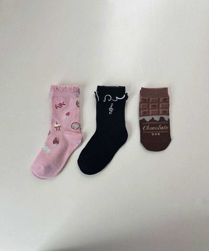 【エニィ/ANY / KIDS】の【3点セット】ソックス (おやつ) インテリア・キッズ・メンズ・レディースファッション・服の通販 founy(ファニー) https://founy.com/ ファッション Fashion キッズファッション Fashion for Kids ガーリー Girly, Feminine Style スマホ Smartphone, Mobile Device ソックス Socks, Hosiery 人気 Popular, Best Seller モチーフ Motif, Design Theme 再入荷 Restock / Back in Stock お家時間・ステイホーム Stay Home / At Home |ID: prp329100004635423 ipo3291000000033873206