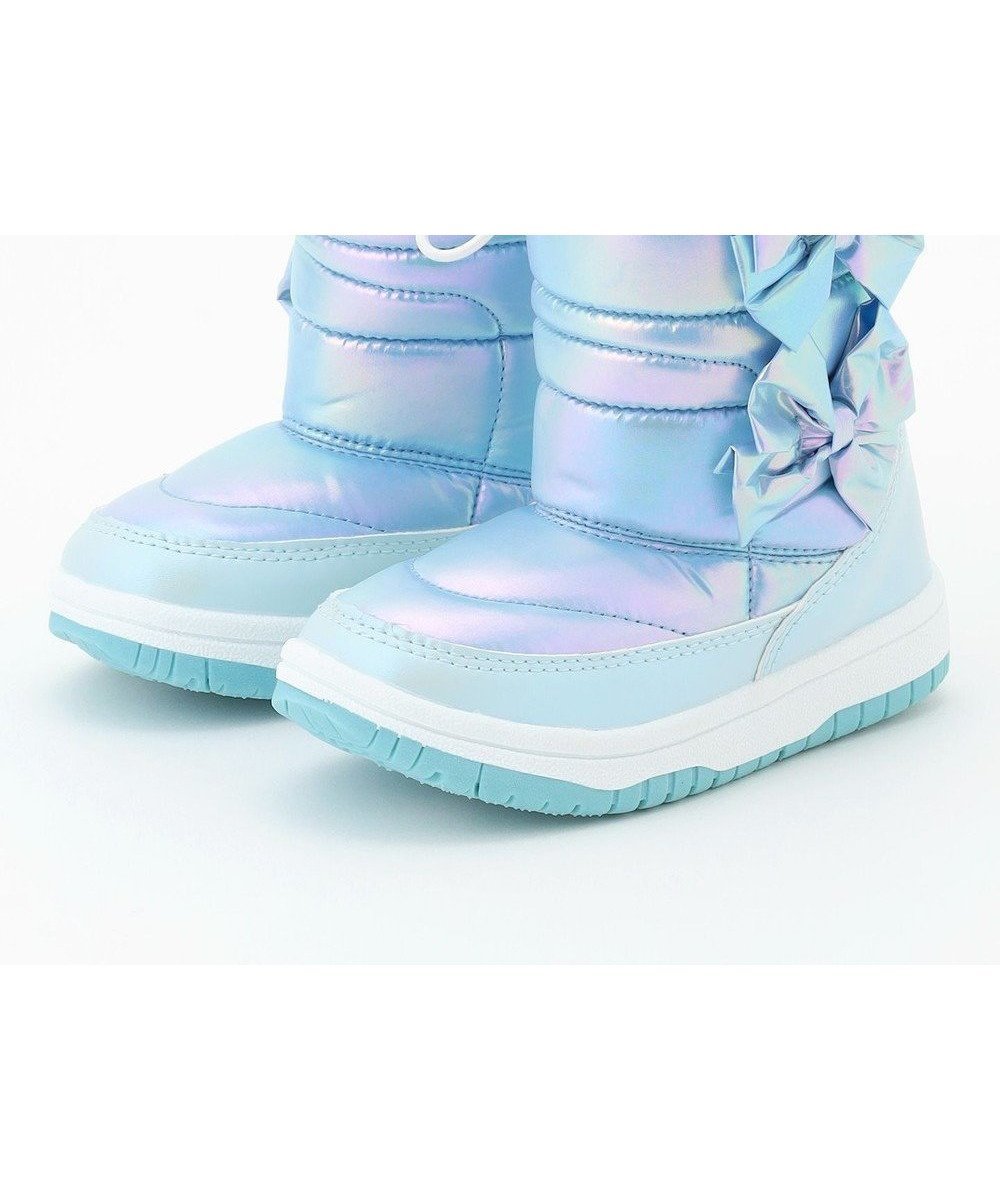 【エニファム/any FAM / KIDS】のリボンスノーブーツ 人気、トレンドファッション・服の通販 founy(ファニー) 　ファッション　Fashion　キッズファッション　Fashion for Kids　ガーリー　Girly, Feminine Style　スマホ　Smartphone, Mobile Device　ダブル　Double, Double-Breasted　人気　Popular, Best Seller　フェイクファー　Faux Fur, Imitation Fur　防寒　Cold Protection, Winter-Ready　リボン　Ribbon, Bow　A/W・秋冬　Autumn/Winter　再入荷　Restock / Back in Stock　 other-1|ID: prp329100004635432 ipo3291000000033384103