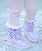 【エニィ/ANY / KIDS】のリボンスノーブーツ ラベンダー|ID: prp329100004635432 ipo3291000000034584501