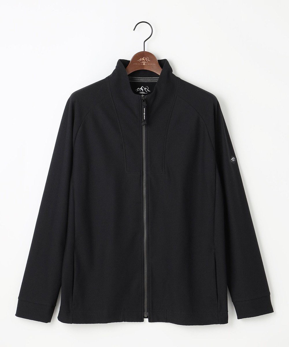 【ジョセフ アブード マウンテン/JOSEPH ABBOUD MOUNTAIN / MEN】の【日本製/吸水速乾】ダイヤモンドワッフル アウトドア トラックジャケット インテリア・キッズ・メンズ・レディースファッション・服の通販 founy(ファニー) 　ファッション　Fashion　メンズファッション　Fashion for Men　トップス・カットソー　Cut & Sew Tops　アウトドア　Outdoor Clothing　吸水　Absorbent, Quick-Dry　ジャケット　Jacket, Outerwear　スマート　Smart, Elegant　ダイヤモンド　Diamond, Brilliant Cut　デニム　Denim, Jeans Material　モチーフ　Motif, Design Theme　リラックス　Relax, Relaxed Fit　ワッフル　Waffle, Waffle Knit　A/W・秋冬　Autumn/Winter　おすすめ　Recommended / Our Picks　日本製　Made In Japan　ブラック系|ID: prp329100004635436 ipo3291000000033384173