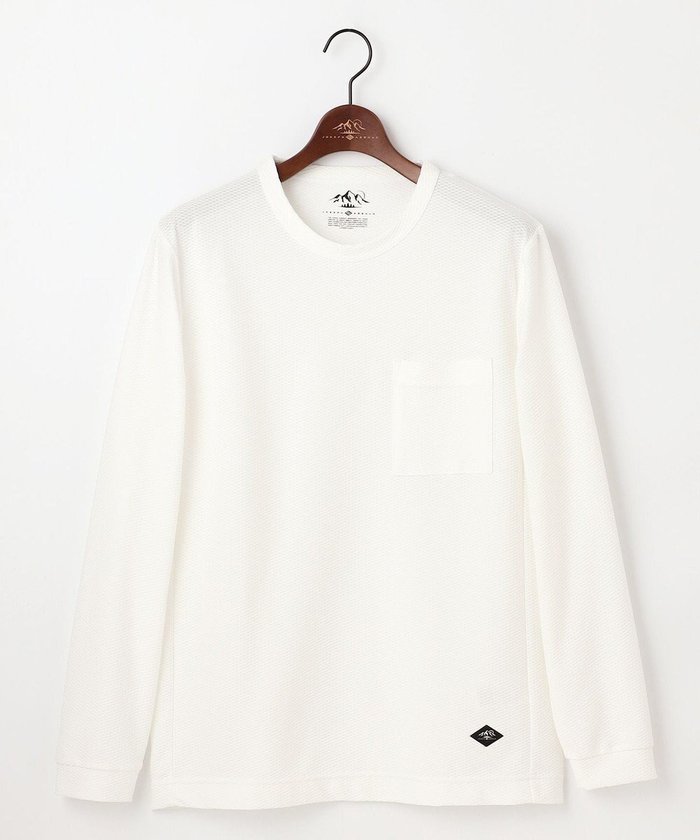 【ジョセフ アブード マウンテン/JOSEPH ABBOUD MOUNTAIN / MEN】の【MADE IN JAPAN/吸水速乾】ダイヤモンドワッフル 長袖 アウトドア Tシャツ インテリア・キッズ・メンズ・レディースファッション・服の通販 founy(ファニー) https://founy.com/ ファッション Fashion メンズファッション Fashion for Men トップス・カットソー Cut & Sew Tops メンズシャツ Shirts アウトドア Outdoor Clothing インナー Innerwear カットソー Cut and Sewn Top 吸水 Absorbent, Quick-Dry スマート Smart, Elegant ダイヤモンド Diamond, Brilliant Cut 長袖 Long Sleeve, Full Sleeve モチーフ Motif, Design Theme リラックス Relax, Relaxed Fit ワッフル Waffle, Waffle Knit A/W・秋冬 Autumn/Winter おすすめ Recommended / Our Picks 日本製 Made In Japan |ID: prp329100004635442 ipo3291000000033451207