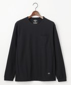 【ジョセフ アブード マウンテン/JOSEPH ABBOUD MOUNTAIN / MEN】の【MADE IN JAPAN/吸水速乾】ダイヤモンドワッフル 長袖 アウトドア Tシャツ ブラック系|ID: prp329100004635442 ipo3291000000033451210