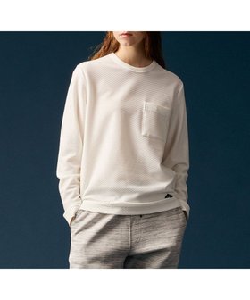 【ジョセフ アブード マウンテン/JOSEPH ABBOUD MOUNTAIN / MEN】の【MADE IN JAPAN/吸水速乾】ダイヤモンドワッフル 長袖 アウトドア Tシャツ 人気、トレンドファッション・服の通販 founy(ファニー) ファッション Fashion メンズファッション Fashion for Men トップス・カットソー Cut & Sew Tops メンズシャツ Shirts アウトドア Outdoor Clothing インナー Innerwear カットソー Cut and Sewn Top 吸水 Absorbent, Quick-Dry スマート Smart, Elegant ダイヤモンド Diamond, Brilliant Cut 長袖 Long Sleeve, Full Sleeve モチーフ Motif, Design Theme リラックス Relax, Relaxed Fit ワッフル Waffle, Waffle Knit A/W・秋冬 Autumn/Winter おすすめ Recommended / Our Picks 日本製 Made In Japan |ID:prp329100004635442