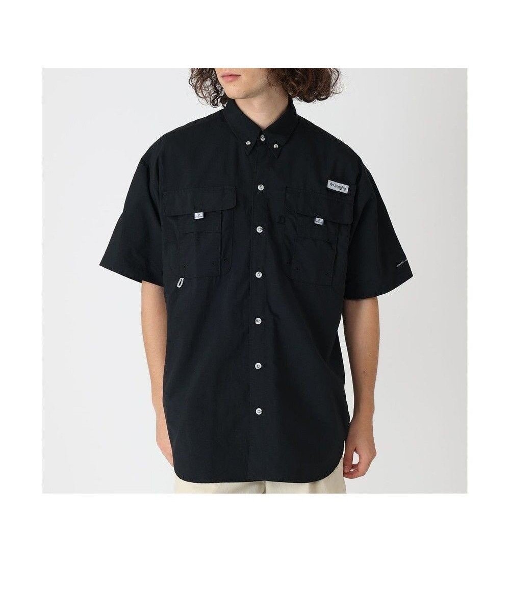 【コロンビア/Columbia / MEN】のColumbia/ バハマ II ショートスリーブシャツ /コロンビア インテリア・キッズ・メンズ・レディースファッション・服の通販 founy(ファニー) 　ファッション　Fashion　メンズファッション　Fashion for Men　トップス・カットソー　Cut & Sew Tops　メンズシャツ　Shirts　クラシカル　Classical, Vintage-Inspired　トレンド　Trend, Trending Now　定番　Standard, Basic Item　人気　Popular, Best Seller　フィット　Fit, Slim Fit　リラックス　Relax, Relaxed Fit　A/W・秋冬　Autumn/Winter　S/S・春夏　SS, Spring/Summer, Warm Season　再入荷　Restock / Back in Stock　夏　Summer　Black|ID: prp329100004635446 ipo3291000000033384298