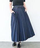 【リポトレンタアンニ/Ripo trenta anni】の【洗える/大人気定番/特許技術】LONG PLEATS DENIM SKIRT プリーツ デニムスカート 人気、トレンドファッション・服の通販 founy(ファニー) ファッション Fashion レディースファッション Fashion for Women スカート Skirts デニムスカート・カジュアルスカート Denim Skirts 洗える Machine Washable シンプル Simple, Minimal スタイリッシュ Stylish, Fashionable スピンドル Spindle, Drawcord デニム Denim, Jeans Material 定番 Standard, Basic Item プリーツ Pleats, Pleated リラックス Relax, Relaxed Fit A/W・秋冬 Autumn/Winter S/S・春夏 SS, Spring/Summer, Warm Season 夏 Summer thumbnail INDIGO|ID: prp329100004635458 ipo3291000000033384559