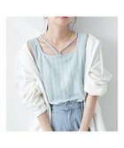 【アースミュージックアンドエコロジー/earth music&ecology】の前後2wayタンクトップ Light Blue|ID: prp329100004635485 ipo3291000000033689451