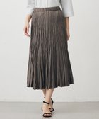 【ジェイ プレス/J.PRESS】のライトマイクロスエード プリーツ スカート モカ系|ID: prp329100004635504 ipo3291000000035466572
