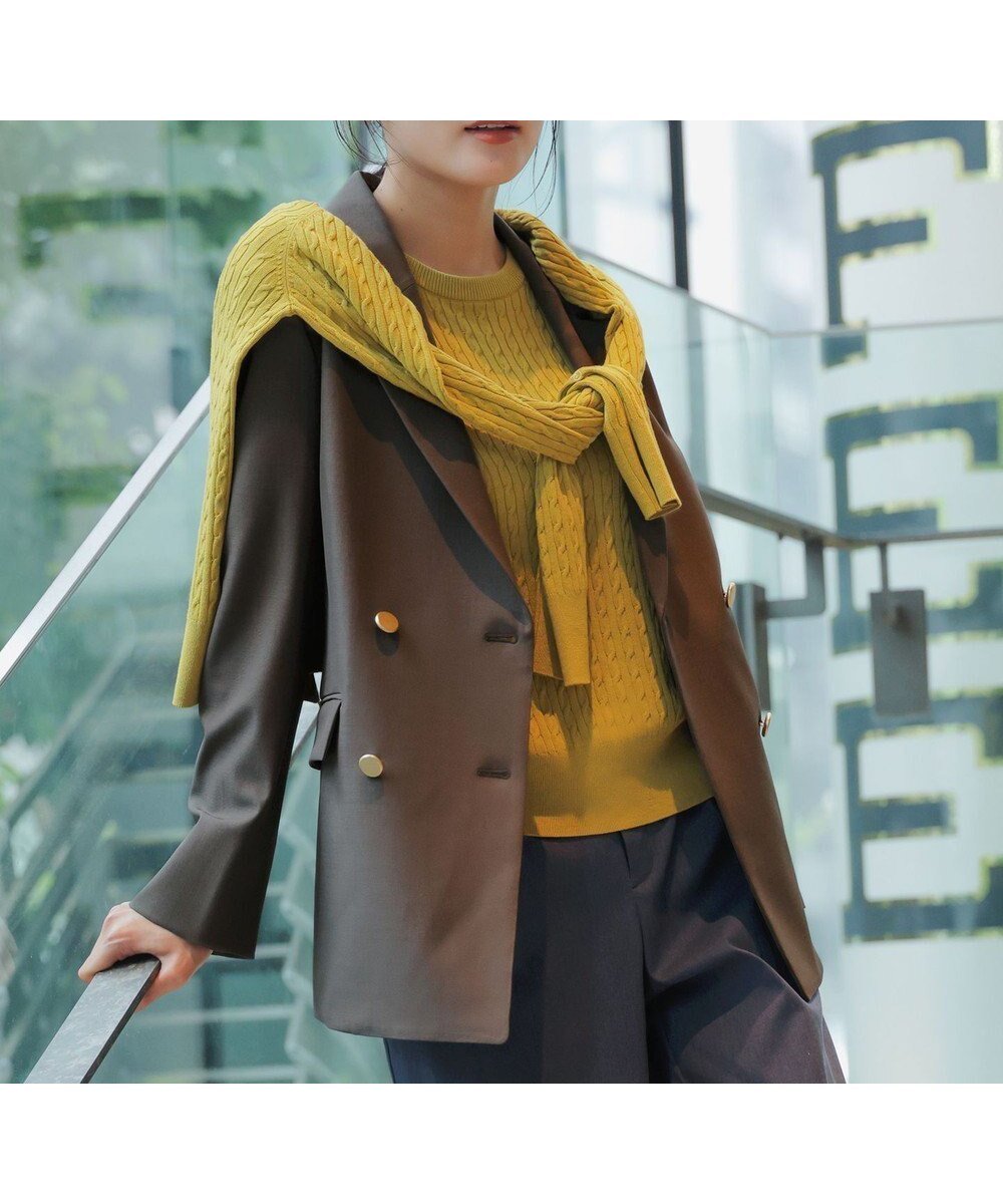 【エニィ スィス/any SiS】のウーステッドエステル テーラード ジャケット インテリア・キッズ・メンズ・レディースファッション・服の通販 founy(ファニー) 　ファッション　Fashion　レディースファッション　Fashion for Women　アウター　Coat / Outerwear Collection　レディースジャケット・軽アウター　Jackets　テーラードジャケット / 通勤・きれいめスタイル　Tailored Jackets & Blazers　シェイプ　Shape, Slim Fit　ジャケット　Jacket, Outerwear　ストレッチ　Stretch, Stretchy Fabric　スリット　Slit, Slit Detail　セットアップ　Set-Up, Coordinated Outfit　ダウン　Down, Puffer　ダブル　Double, Double-Breasted　テーラード　Tailored, Tailored Fit　デニム　Denim, Jeans Material　トレンド　Trend, Trending Now　バランス　Balance, Style Balance　フェミニン　Feminine, Girly　プリーツ　Pleats, Pleated　ボトム　Bottoms, Lower Wear　ポケット　Pocket, Pocket Detail　マニッシュ　Mannish, Boyish　ワイド　Wide, Wide Fit　A/W・秋冬　Autumn/Winter　おすすめ　Recommended / Our Picks　新作・新入荷　New Arrivals / New In　ビジネス 仕事 通勤　Business / Work / Commuting　モカグレー|ID: prp329100004635510 ipo3291000000033819919