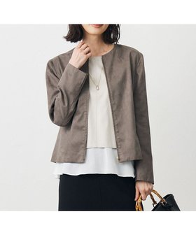 【ジェイ プレス/J.PRESS】の【洗える】ライトマイクロスエード ブルゾン 人気、トレンドファッション・服の通販 founy(ファニー) ファッション Fashion レディースファッション Fashion for Women アウター Coat / Outerwear Collection レディースジャケット・軽アウター Jackets ブルゾンジャケット・スポーティアウター Blouson Jackets 洗える Machine Washable シンプル Simple, Minimal ジャケット Jacket, Outerwear なめらか Smooth, Silky Texture ハンド Hand, Handmade ブルゾン Blouson, Bomber Jacket ポケット Pocket, Pocket Detail A/W・秋冬 Autumn/Winter エレガント 上品 Elegant |ID:prp329100004636051