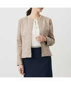 【ジェイ プレス/J.PRESS】の【洗える】ライトマイクロスエード ブルゾン 人気、トレンドファッション・服の通販 founy(ファニー) ファッション Fashion レディースファッション Fashion for Women アウター Coat / Outerwear Collection レディースジャケット・軽アウター Jackets ブルゾンジャケット・スポーティアウター Blouson Jackets 洗える Machine Washable シンプル Simple, Minimal ジャケット Jacket, Outerwear なめらか Smooth, Silky Texture ハンド Hand, Handmade ブルゾン Blouson, Bomber Jacket ポケット Pocket, Pocket Detail A/W・秋冬 Autumn/Winter エレガント 上品 Elegant thumbnail ベージュ系|ID: prp329100004636051 ipo3291000000033394445