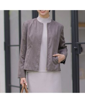 【ジェイ プレス/J.PRESS】の【洗える】ライトマイクロスエード ブルゾン 人気、トレンドファッション・服の通販 founy(ファニー) ファッション Fashion レディースファッション Fashion for Women アウター Coat / Outerwear Collection レディースジャケット・軽アウター Jackets ブルゾンジャケット・スポーティアウター Blouson Jackets 洗える Machine Washable シンプル Simple, Minimal ジャケット Jacket, Outerwear なめらか Smooth, Silky Texture ハンド Hand, Handmade ブルゾン Blouson, Bomber Jacket ポケット Pocket, Pocket Detail A/W・秋冬 Autumn/Winter エレガント 上品 Elegant |ID:prp329100004636051