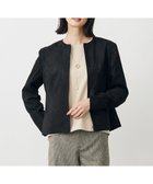 【ジェイ プレス/J.PRESS】のライトマイクロスエード ブルゾン ブラック系|ID: prp329100004636051 ipo3291000000035515372