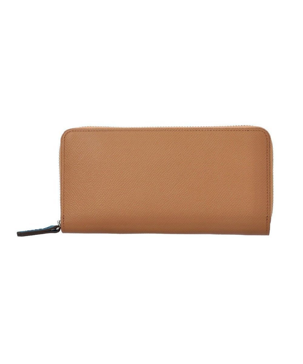 【アトリエヌウ/Atelier nuu】の【長財布/バイカラー/本革】noble ラウンドウォレット インテリア・キッズ・メンズ・レディースファッション・服の通販 founy(ファニー) 　ファッション　Fashion　レディースファッション　Fashion for Women　ミニ財布・二つ折り財布　Wallets & Card Cases　ウォレット　Wallet　シンプル　Simple, Minimal　財布　Wallet, Purse　定番　Standard, Basic Item　フランス　France, French　ポケット　Pocket, Pocket Detail　おすすめ　Recommended / Our Picks　キャメル×ブルー|ID: prp329100004636054 ipo3291000000033394623
