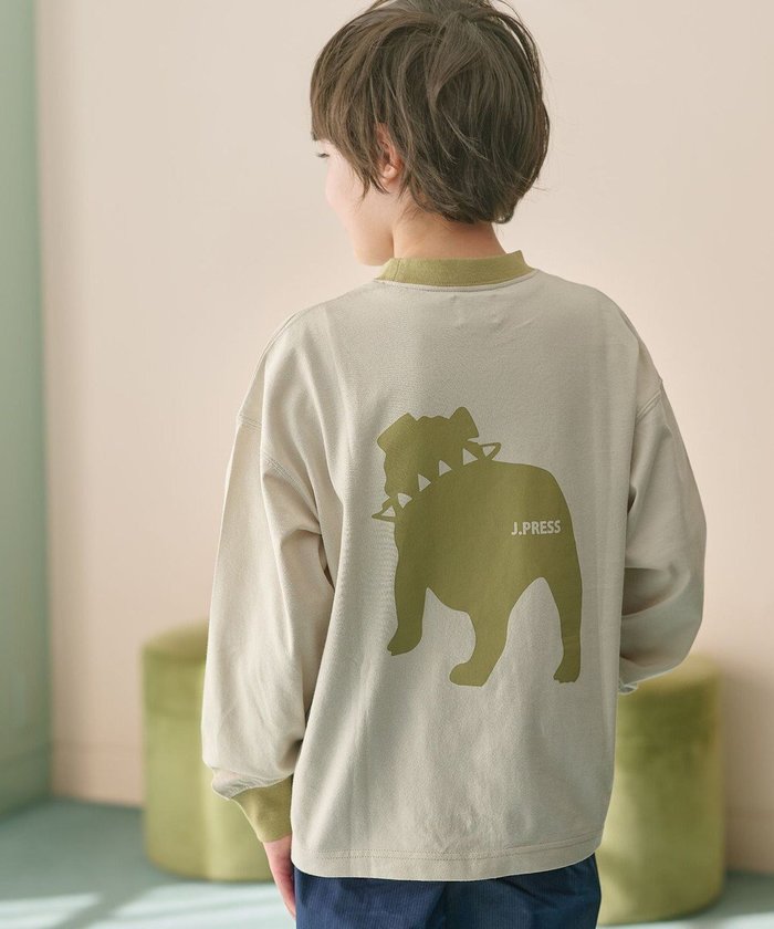 【ジェイ プレス/J.PRESS / KIDS】の【100-130cm】バックブル 長袖カットソー インテリア・キッズ・メンズ・レディースファッション・服の通販 founy(ファニー) https://founy.com/ ファッション Fashion キッズファッション Fashion for Kids トップス・カットソー Cut & Sew Tops 春 Spring カットソー Cut and Sewn Top スマホ Smartphone, Mobile Device トレンド Trend, Trending Now 人気 Popular, Best Seller 長袖 Long Sleeve, Full Sleeve プリント Print, Printed Pattern モチーフ Motif, Design Theme リラックス Relax, Relaxed Fit ワンポイント One Point, Statement Accent S/S・春夏 SS, Spring/Summer, Warm Season 夏 Summer 2025年 2025 2025春夏・S/S Spring/Summer 2025 SS25 |ID: prp329100004636065 ipo3291000000034176960