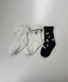【エニィ/ANY / KIDS】の【3点セット】ソックス (ガーリー音符) ホワイト|ID: prp329100004636071 ipo3291000000033873188