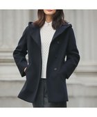 【ジェイ プレス/J.PRESS】のショートビーバー フーデット コート ネイビー系|ID: prp329100004636195 ipo3291000000033512783