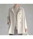 【ジェイ プレス/J.PRESS】のショートビーバー フーデット コート ベージュ系|ID: prp329100004636195 ipo3291000000033512784