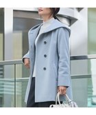 【ジェイ プレス/J.PRESS】のショートビーバー フーデット コート アクアブルー系|ID: prp329100004636195 ipo3291000000033640924
