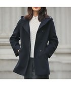 【ジェイ プレス/J.PRESS】のショートビーバー フーデット コート ネイビー系|ID: prp329100004636195 ipo3291000000033640925
