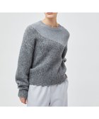【ベイジ,/BEIGE,】のGLAIEULS / アルパカ混インターシャニット Md Gray|ID: prp329100004636229 ipo3291000000033671340