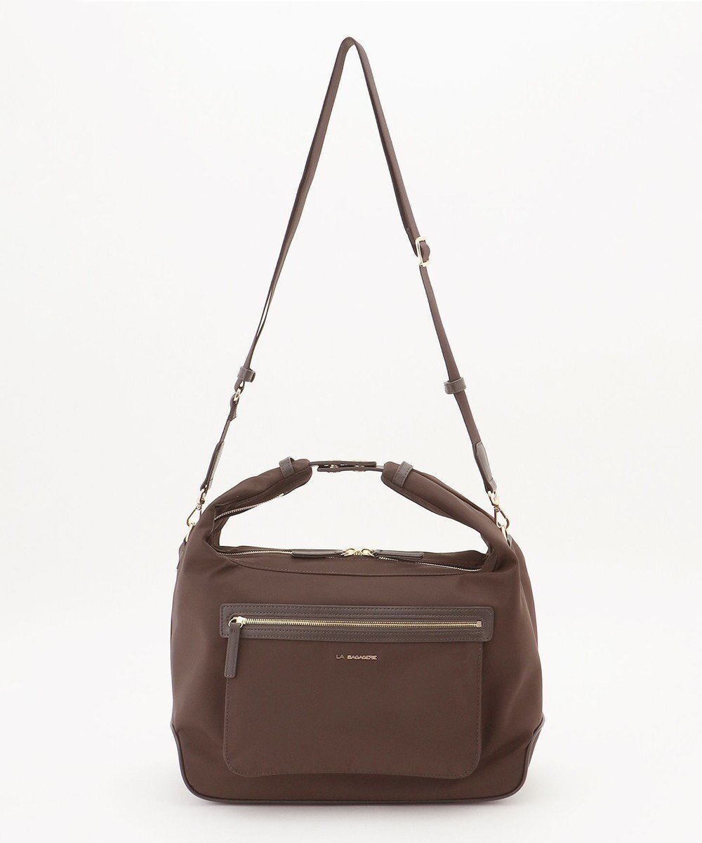 【ラ バガジェリー/LA BAGAGERIE】のループ2WAYショルダーバッグ Mサイズ インテリア・キッズ・メンズ・レディースファッション・服の通販 founy(ファニー) ファッション Fashion レディースファッション Fashion for Women スマート Smart, Elegant 財布 Wallet, Purse 定番 Standard, Basic Item ポケット Pocket, Pocket Detail ポーチ Pouch, Small Case マグネット Magnet, Magnetic Closure ループ Loop, Loop Knit おすすめ Recommended / Our Picks ビジネス 仕事 通勤 Business / Work / Commuting チョコ|ID: prp329100004636557 ipo3291000000034876358