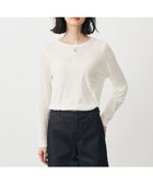 【ジェイ プレス/J.PRESS】の【WEB限定】シアーストレッチフライス クルーネック シアー カットソー 【WEB限定】アイボリー系|ID: prp329100004636820 ipo3291000000033408507