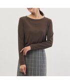 【ジェイ プレス/J.PRESS】の【WEB限定】シアーストレッチフライス クルーネック シアー カットソー 人気、トレンドファッション・服の通販 founy(ファニー) ファッション Fashion レディースファッション Fashion for Women トップス・カットソー Cut & Sew Tops シャツ・ブラウス・オフィスカジュアル Elegant Blouses & Button-Ups ロングTシャツ・Tシャツ Longline T-Shirts & Tees カットソー・ベーシックTシャツ Cut-and-Sewn Tops / Stretch Tees & Basics インナー Innerwear カットソー Cut and Sewn Top シアー Sheer, See-Through シンプル Simple, Minimal バランス Balance, Style Balance フロント Front, Front Design エレガント 上品 Elegant 夏 Summer 日本製 Made In Japan S/S・春夏 SS, Spring/Summer, Warm Season A/W・秋冬 Autumn/Winter thumbnail 【WEB限定】ダークブラウン系|ID: prp329100004636820 ipo3291000000034809581