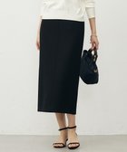 【ジェイ プレス/J.PRESS】の【洗える】ダンボールジャージー ナロースカート ブラック系|ID: prp329100004636821 ipo3291000000033408516