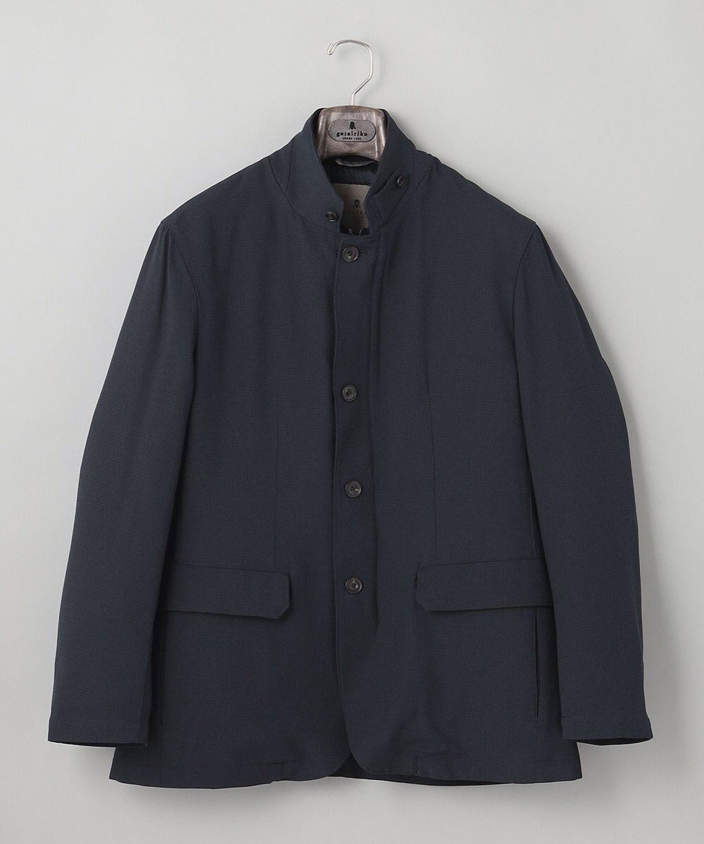 【五大陸/gotairiku / MEN】の2wayジャケットブルゾン インテリア・キッズ・メンズ・レディースファッション・服の通販 founy(ファニー) 　ファッション　Fashion　メンズファッション　Fashion for Men　アウター　Men's Coats Outerwear　ブルゾンジャケット / カジュアルアウター　Bomber Jackets & Blousons　春　Spring　カフス　Cuff Design　ジャケット　Jacket, Outerwear　ストレッチ　Stretch, Stretchy Fabric　タフタ　Taffeta, Structured Fabric　ブルゾン　Blouson, Bomber Jacket　ライナー　Liner, Inner Layer　レギュラー　Regular, Standard Fit　A/W・秋冬　Autumn/Winter　夏　Summer　ネイビー系|ID: prp329100004636825 ipo3291000000033408633