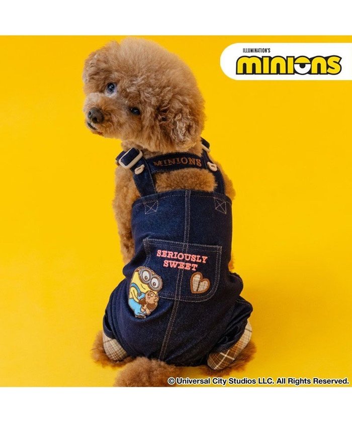 【ペットパラダイス/PET PARADISE / GOODS】のミニオン 切替チェック オーバーオール 小型犬 インテリア・キッズ・メンズ・レディースファッション・服の通販 founy(ファニー) https://founy.com/ イレギュラー Irregular Design チェック Check, Plaid, Tartan 切替 Switching, Contrast Panel 犬 Dog 秋 Autumn A/W・秋冬 Autumn/Winter ホーム・キャンプ・アウトドア・お取り寄せ Home Living / Home & Lifestyle / Camping Gear / Outdoor Camping ペットグッズ Pet Supplies |ID: prp329100004636830 ipo3291000000034544609