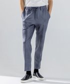 【ジョゼフ オム/JOSEPH HOMME / MEN】の新素材【ストレッチ/光沢感】レザーライクジャージードロスト付きテーパードパンツ / PEGG CONVERTIBLE ライトグレー系|ID: prp329100004636836 ipo3291000000033408743