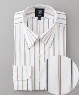 【ジェイ プレス/J.PRESS / MEN】の【PREMIUM PLEATS / 形態安定】ジェントリーストライプ シャツ / B.D. 人気、トレンドファッション・服の通販 founy(ファニー) ファッション Fashion メンズファッション Fashion for Men トップス・カットソー Cut & Sew Tops メンズシャツ Shirts カフス Cuff Design スーピマ Supima, Premium Cotton ドレス Dress, One-Piece プリーツ Pleats, Pleated プレミアム Premium, High-End メンズ Men's, Menswear A/W・秋冬 Autumn/Winter S/S・春夏 SS, Spring/Summer, Warm Season 再入荷 Restock / Back in Stock 夏 Summer ビジネス 仕事 通勤 Business / Work / Commuting |ID:prp329100004636838