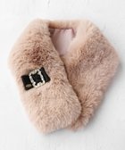 【トッカ/TOCCA】の【ブローチ取り外し可】BIJOUX FURTIPPET ティペット ピンク系|ID: prp329100004636855 ipo3291000000035791171