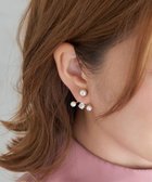 【フィービィー/phoebe】のグレインパールビジューバックキャッチマグネットイヤリング クリア|ID: prp329100004636907 ipo3291000000033410723