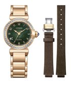 【シチズン/CITIZEN】の【替えバンド付きウオッチ】スズランの葉の重なりを深みのあるグラデーションで表現した2way Model CITIZEN L 人気、トレンドファッション・服の通販 founy(ファニー) ファッション Fashion レディースファッション Fashion for Women 腕時計 Wristwatch ガラス Glass, Glassware グラデーション Gradient, Ombre サテン Satin, Glossy Fabric ダイヤモンド Diamond, Brilliant Cut 時計 Watch, Wristwatch 人気 Popular, Best Seller フェミニン Feminine, Girly モチーフ Motif, Design Theme thumbnail ウォームゴールド|ID: prp329100004636940 ipo3291000000033411256