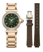 【シチズン/CITIZEN】の【替えバンド付きウオッチ】スズランの葉の重なりを深みのあるグラデーションで表現した2way Model CITIZEN L ウォームゴールド|ID: prp329100004636940 ipo3291000000033660049