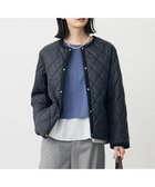 【ジェイ プレス/J.PRESS】の【WEB限定カラーあり・洗える】コンパクトタフタキルティング ノーカラー コート 【WEB限定カラー】ネイビー系|ID: prp329100004636964 ipo3291000000033411482