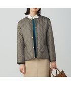 【ジェイ プレス/J.PRESS】の【WEB限定カラーあり・洗える】コンパクトタフタキルティング ノーカラー コート スレートブラウン系|ID: prp329100004636964 ipo3291000000033411487