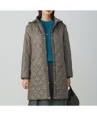 【ジェイ プレス/J.PRESS】の【WEB限定カラーあり・洗える】コンパクトタフタキルティング 2WAY スタンドカラー コート スレートブラウン系|ID: prp329100004636966 ipo3291000000033411514